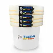 BUBBLEBAGDUDE Bubble Bags 5 Bags 5 Gallon/19 Ltr Herbal Hash Ice Pressing Screen