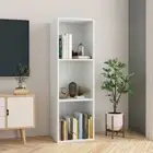 Book Cabinet/TV Cabinet White 36x30x114 cm Engineered Wood vidaXL