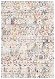 Heaven Multicolour Tribal Geometric Diamond Rug