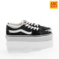 在飛比找PChome24h購物優惠-Vans SK8-Low 黑色滑板鞋 V1C0106486