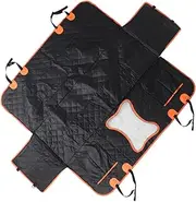 CLISPEED Pet Car Seat Cover for Dogs Splashproof Heavy Duty Hammock Style Adjustable Straps Easy to Clean Multi Purpose Protector for Suvs Trucks Comfort for Your Pet Car Rides