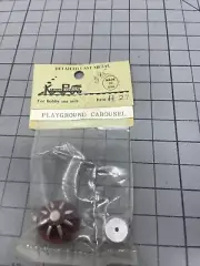 2 Kramer Products H-27 HO Scale Detailed Cast Metal Miniatures Playground Wheel