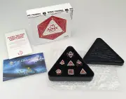 NEW Arby's 2025 D&D Dungeons and Dragons Metal Dice Set Norse Foundry IN HAND!