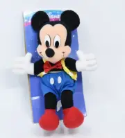 Vintage Euro Disney Mickey Mouse Topolino 11" Plush NEW IN BOX -Mouseketoys 1993