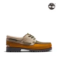 在飛比找蝦皮商城優惠-Timberland 男款綠色手工縫製帆船鞋|A5P5M23