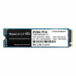 【Team 十銓】MP33 256GB M.2 PCI-E SSD 固態硬碟