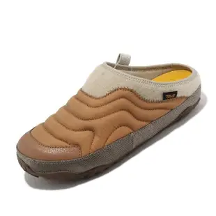 【TEVA】懶人鞋 W ReEmber Terrain Slip-On 女鞋 土黃 棕 麵包鞋 防潑水 保暖(1129582LIO)