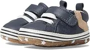 Robeez Baby Boy's Adam 3-D Soft Soles (Infant/Toddler), Navy Leather, 9-12 Month Infant