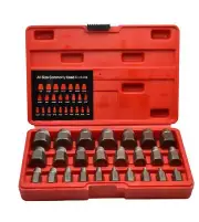 Multi Spline Screw Extractor 25 Piece Kit