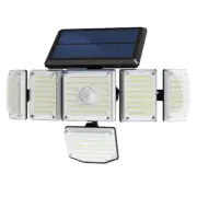 6 Adjustable Heads Solar Lights Outdoor Waterproof Motion Sensor Outdoor Ligh...