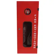 Metal Lockable Fire Extinguisher Cabinet - 9KG - 280x258x710mm
