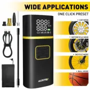 150PSI Air Compressor Tire Inflator For Car Moto Bike Tires Air Pump Portable K