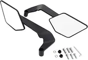 Motorcycle Mirrors for Handlebars - Motorcycle Handlebar Mirrors | Rotating Reflector Spoiler Cycling Accessories for Riding Daily Use Outdoor Vehicle Riding Mountain Road Birthday Men Women