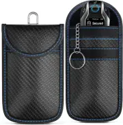 Keyless Go Protection for Car Keys Key Bag for Blocking RFID Chic Keyless