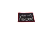 Naturally Awkward Iron on Patch Sew on Patch