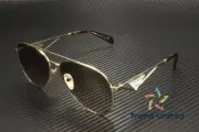 PRADA PR 73ZS ZVN3D0 Pale Gold Brown Gradient Light Grey 58mm Women's Sunglasses