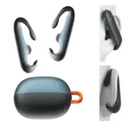 Open Ear Headphones Heavy Bass,Sports Ear Hooks Ultra-Comfort Bluetooth 5.4 O...