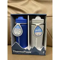 在飛比找蝦皮購物優惠-Thermoflask不鏽鋼保溫保冷水瓶(容量約474Ml）