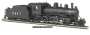 HO Scale AT&SF ( Santa Fe) ALCO 2-6-0 LOCOMOTIVE With DCC & SOUND New 57813
