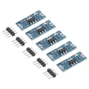 DC Buck Converter AMS1117 3-12V to 1.5V 0.8A Blue with Frequency Pin 5Pcs