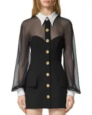 Versace Illusion Shirt Dress