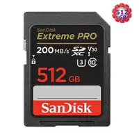 在飛比找樂天市場購物網優惠-SanDisk 512GB 512G SDXC【200MB/