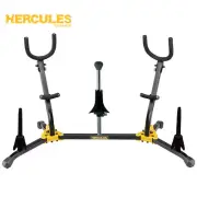 Hercules DS538B Alto/Tenor/Soprano Saxophone + Flute/Clarinet Durable Stand