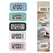 Digital Alarm Clock with Large Screen Display and Calendar Thermometer