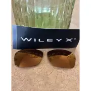 Wiley X Affinity Captivate Polarized Bronze Mirror Replacement Lenses NEW WileyX