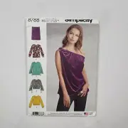 Simplicity 8788 R5 Misses Womens Shirt Sewing Pattern 14-22 NEW UNCUT