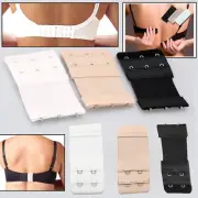 Bra Extender 3 x Clip Plus Size Maternity Black White Beige 2 3 Hooks Strap