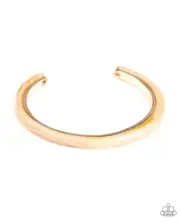 Paparazzi: On The Trail ~ Gold Bracelet.