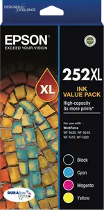Epson 252 XL DURABrite Value Pack