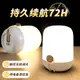 無線充電式LED燈泡節能戶外露營燈應急燈停電家用手提移動照明燈