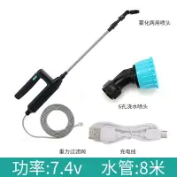 在飛比找樂天市場購物網優惠-電動噴霧槍 電動噴水槍 消毒噴霧器 充電式電動噴壺洗車抽水澆