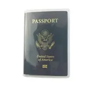 Passport Cover Water-prove Plastic Passport Protector