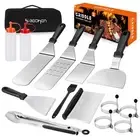 Spatula Stainless Steel Griddle Accessories Kit 14 Pcs Grill Tools Set