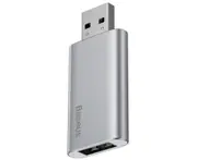 Portable USB Drive Memory Stick Drive IOS Flash Drive External Drive Car Music Memory Stick-Silver-16G