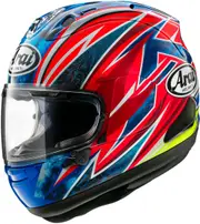 Arai RX-7V Evo Ogura 2023 Helmet, red-blue, Size L for Men Red Blue