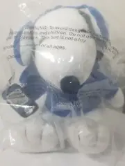 2013 Snoopy METLIFE PLUSH W/Headphones Sealed 7" Stuffed Animal