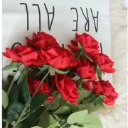 Artificial Rose Flower Stems (Set of 6)