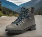 $250 NIB Sorel Lennox Hiker Boot Leather Waterproof Shoes Quarry WMNS Sz 5 - 5.5