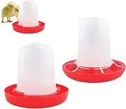 Chicken Feeder | Automatic Chicken Feeders | Food Dispenser for Farm Pet Backyard Indoor Barn Quail Livestock Outdoor