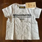 Nirvana Nevermind Baby 6-12 Month T Shirt Grey New With Tags