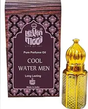 LEVENMOOI COOL WATER MEN wooden attar for Suitable for Daily uses,Occasions & parties long lasting Fragrance roll on Perfume Oil Leak proof available in travel size for unisex 6ML