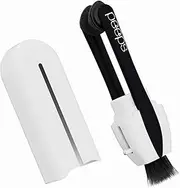 Peeps Compact Glasses Cleaner by CarbonKlean | Removes Fingerprints, Smudges, Streaks, Oil & Film | Reusable (500+ Times), Non-Abrasive | Safe for All Optical Lenses | White