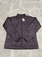 Patagonia Nano Puff Jacket Obsidian Plum Full Zip Insulated Primaloft Womens XS