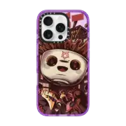 iPhone 16 Pro Impact Case Black Coffee Kaiju