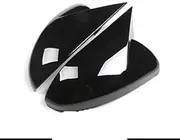 Rearview Mirror Cover Side Wing Rear View Mirror Covers Trim with OX Horn Car Styling for Chevrolet for Cruze 2009-2014 External Parts (Color : Style A)