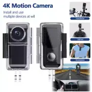 Mini 4K HD Sports Camera DVR Motor Bike Cycle Anti-Shake Action Helmet Cam DV